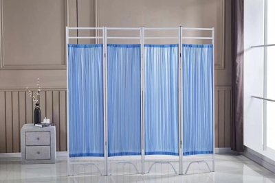 蓝色屏风