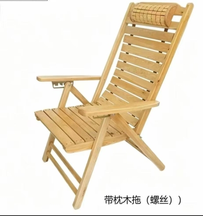 柏木躺椅（带枕）