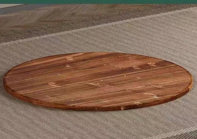 炭烧杉木桌面