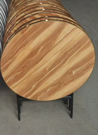 60圆/80圆 金边玉石高架桌