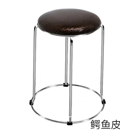 鳄鱼黑皮铁凳
