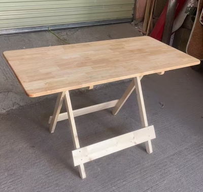 120x60橡松折桌