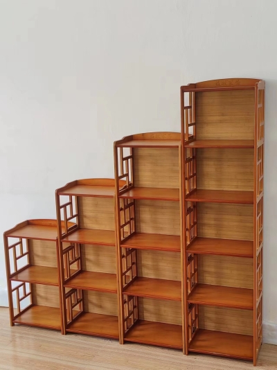 益牧仿古交叉书柜